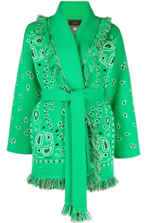 Alanui Bandana cardigan med bælte