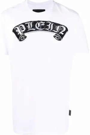 Philipp Plein T-shirt med rhinsten-udsmykning
