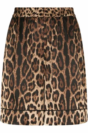 Dolce & Gabbana Shorts med leopardtryk