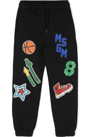 Msgm Træningsshorts med illustration-tryk