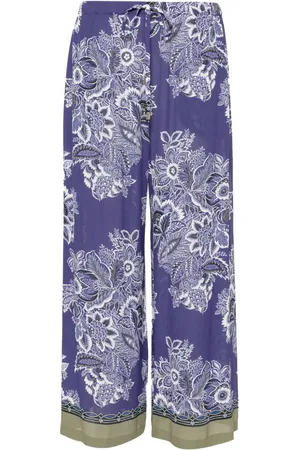 Etro Bukser med blomstertryk
