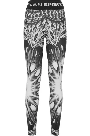 Philipp Plein Skinny-leggings med abstrakt tryk