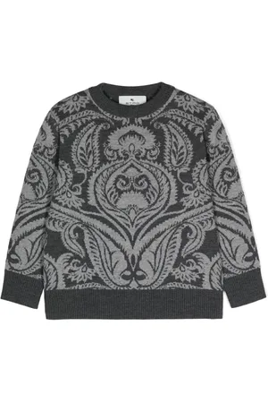 Etro Mønstret striktrøje i jacquard