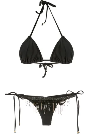 AMIR SLAMA Trekantsbikini med broderi