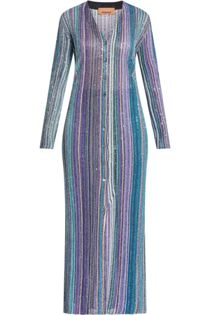 Missoni Plisseret cardigan med pailletter