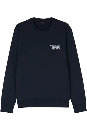 Michael Kors Sweatshirt i strik med logoapplikation