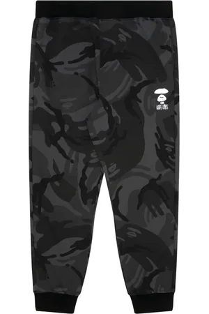 A Bathing Ape Joggingbukser med smalle ben og kamuflagetryk