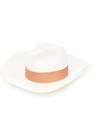 Borsalino Sophie solhat med bånddetalje