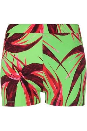 Louisa Ballou Shorts med botanisk tryk