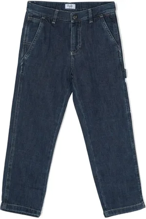 Il gufo Jeans med stropdetalje