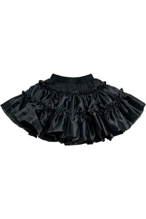 Mimi Tutu Buksenederdel i satin med frynser