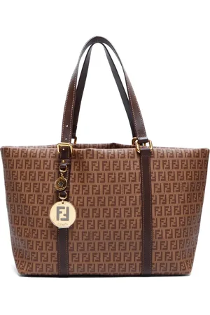 Fendi Tote med Zucchino-mønster