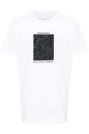 Maharishi T-shirt med logotryk