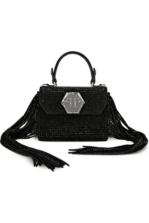 Philipp Plein Superheroin tote med krystaludsmykning