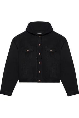 Balenciaga Skjorte-jakke med hætte
