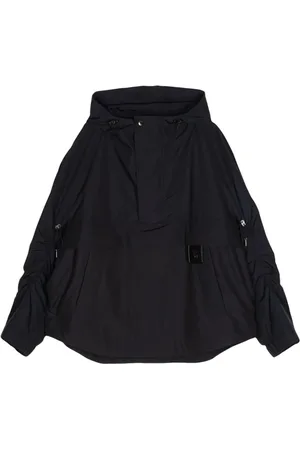 WOOYOUNGMI Pullover med hætte og logomærke