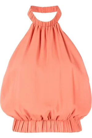 FEDERICA TOSI Vest-top med ruchet panel