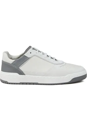 Brunello Cucinelli Sneakers i læder med logomærke