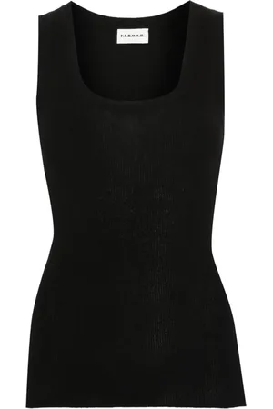 P.A.R.O.S.H. Fint ribbet tanktop