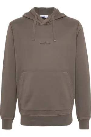 Stone Island Hættetrøje med logotryk