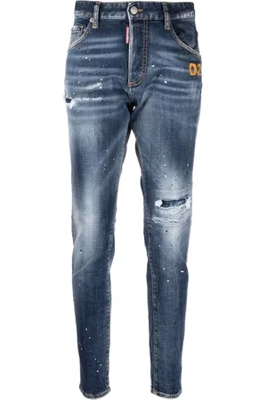 Dsquared2 Denimjeans med slitageeffekt
