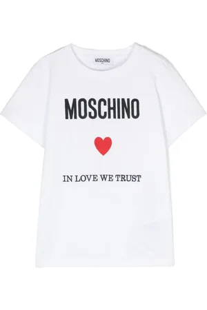 Moschino T-shirt med broderet logo