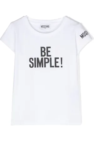Moschino T-shirt med slogantryk