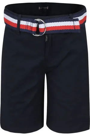 Tommy Hilfiger Vævede chinoshorts med bælte