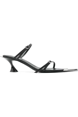 MUGLER 55mm lædersandaler
