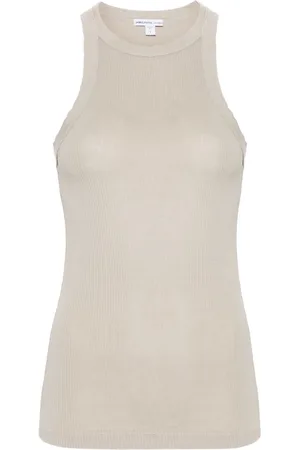 James Perse Fint ribbet tanktop
