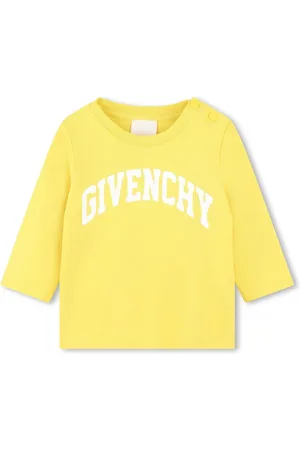 Givenchy T-shirt med lange ærmer og logotryk