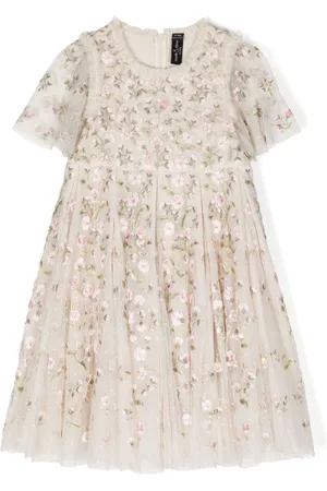 Needle & Thread Posy Pirouette kjole med blomstret broderi