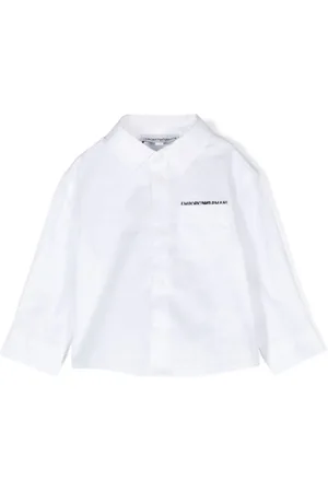 Emporio Armani Skjorte med broderet logo