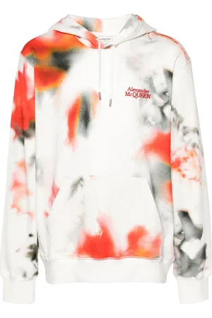 Alexander McQueen Obscured Flower hættetrøje
