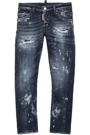 Dsquared2 Twist jeans med slitageeffekt