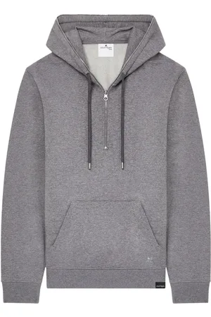 Courrèges Fleece-hættetrøje med lynlås