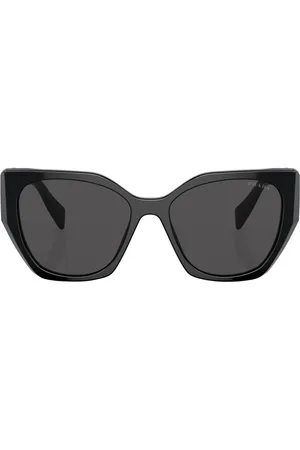 Prada Cat-eye solbriller med logoplade