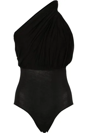 Rick Owens Draperet bodysuit med én skulder