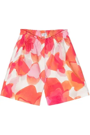 Il gufo Bermuda-shorts med abstrakt tryk