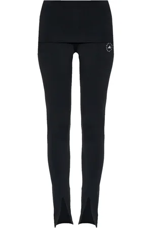 adidas Højtaljede leggings med logotryk