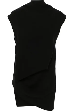 Rick Owens Ribstrikket Jumbo Babel vest