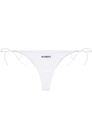 Vetements Bikinitrusser med logotryk