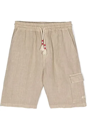 MC2 SAINT BARTH Shorts med logobroderi