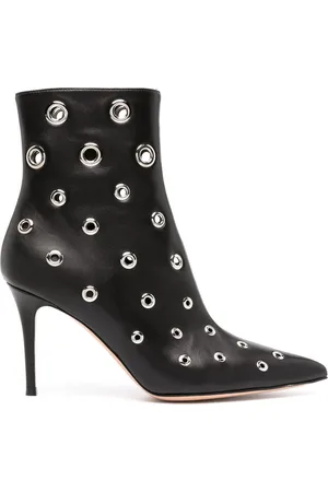 Gianvito Rossi 150mm ankelstøvler med snørehulsudsmykning
