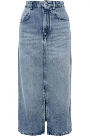 Isabel Marant Tilauria denimnederdel med stonewash-effekt