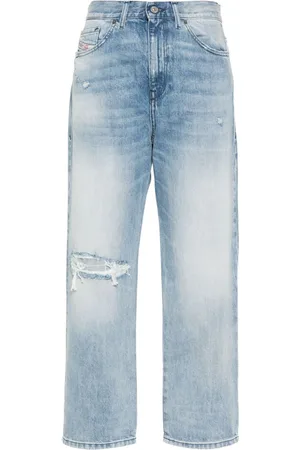 Diesel 2016 D-Air boyfriend-jeans med lav talje