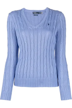 Ralph Lauren Kabelstrikket Polo Pony trøje