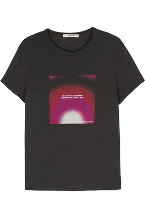 Zadig & Voltaire X Greta Bellamacina Toby T-shirt med fototryk