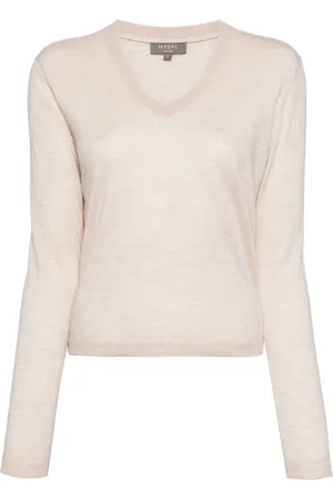 N.PEAL Sweater i superfin kashmir