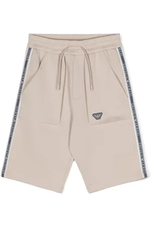 Emporio Armani Træningsshorts med logostribe